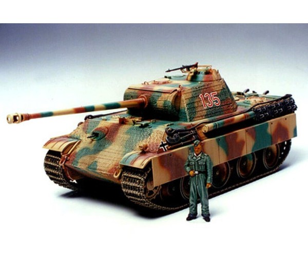 Tamiya Wwii Sdkfz.171 Panzer Panther Aus.G Fr. 1:35 Plastik Modellbau MilitäR-image