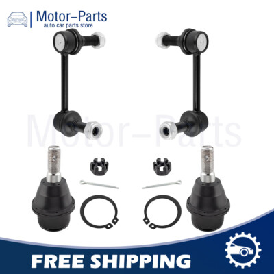 4X Front Sway Bar End Links Lower Ball Joints for Buick Rainier Chevrolet SSR