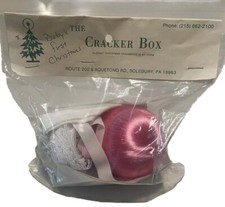 The Cracker Box Ornament Kit " Baby s 1st Christmas" Pink