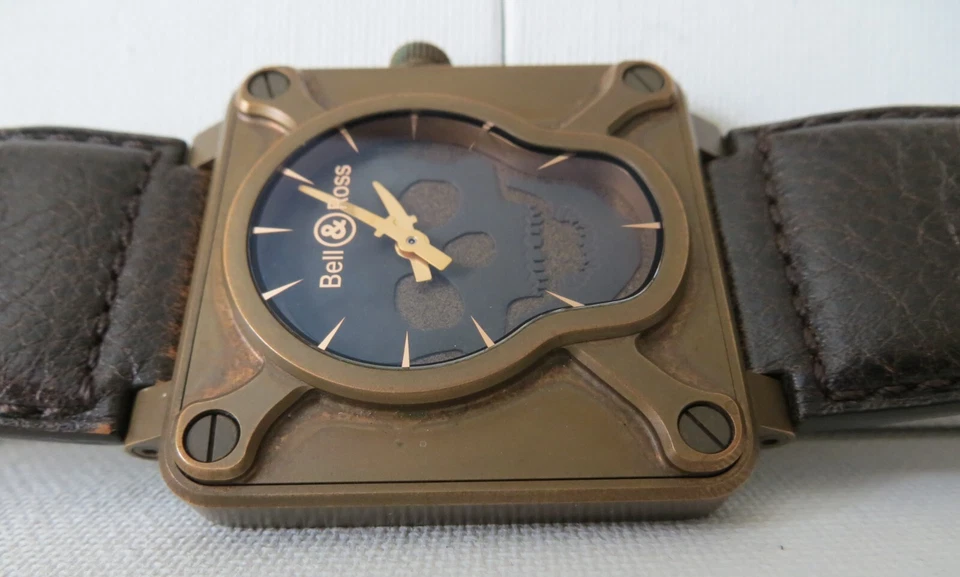 Bell & Ross BR01-92-Skull-BR Bronze Limited Edition - Box+Papers - Extra Nice!! - Image 3 of 4