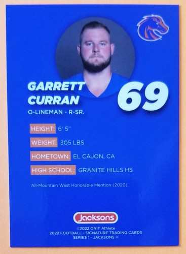2022 Boise State Series 1 Football Cards - You Pick your Card Complete your Set  - Bild 151 von 203