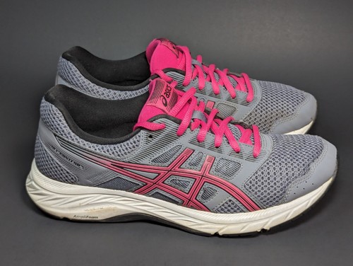 Asics Gel Contend 5 Running Shoes Sneakers 1012A234 Women's Size 8 Gray - Picture 2 of 22