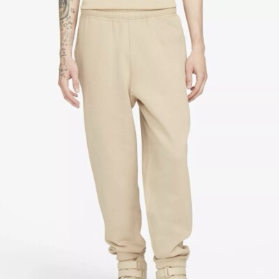 Nike x Billie Eilish Fleece Pants DQ7752-202 Mushroom Sequoia New