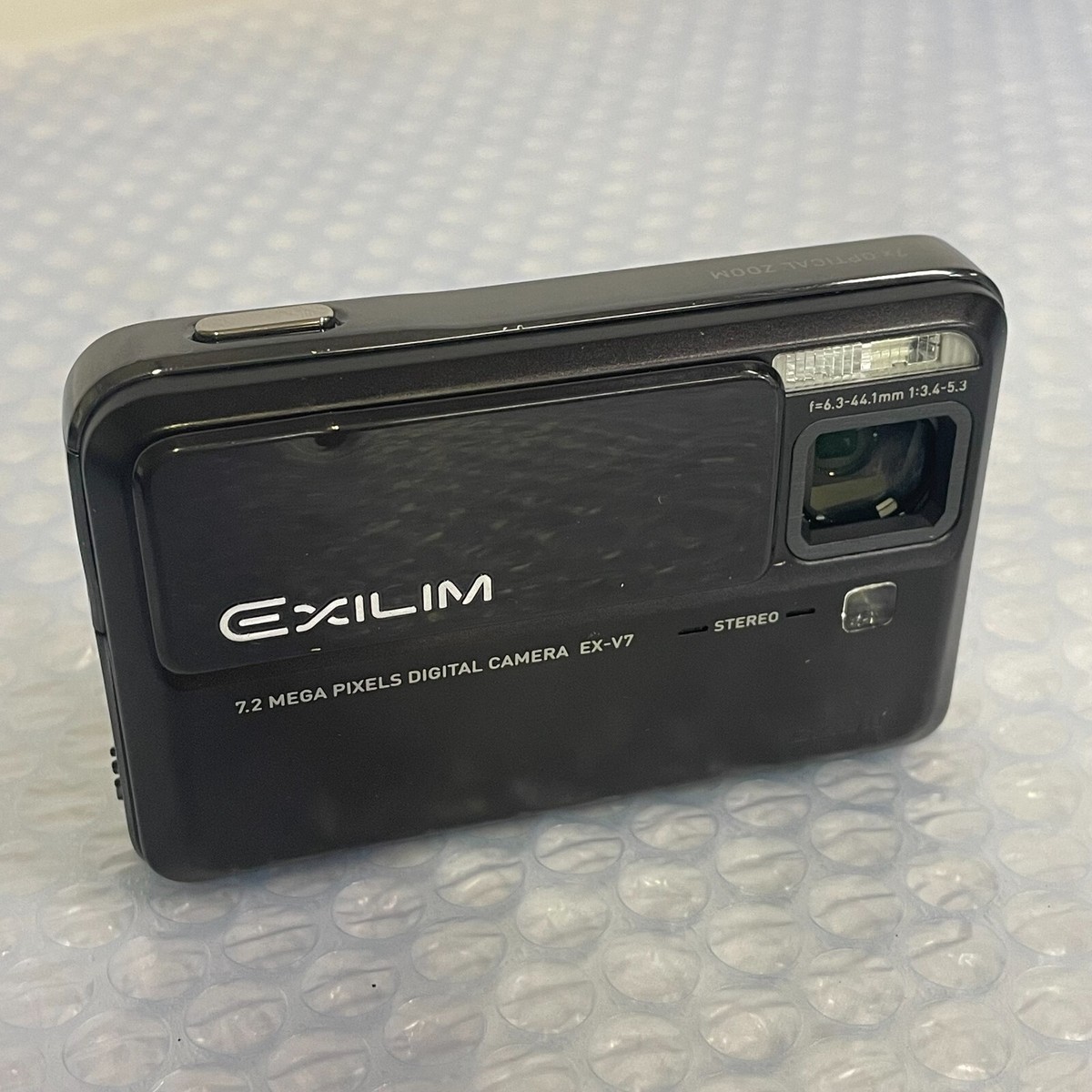 Casio Exilim EX-V7 7.2MP Compact Digital Camera Black Japan | eBay