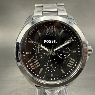 Fossil Cecile Watch Women 41mm Black Dial Silver Tone  display picture 1
