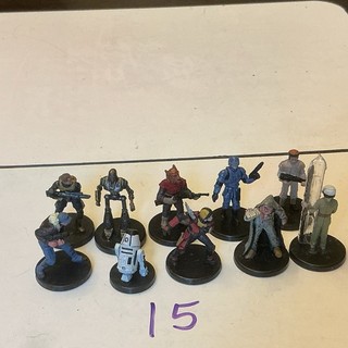 Wotc Star Wars Miniatures Lot 15