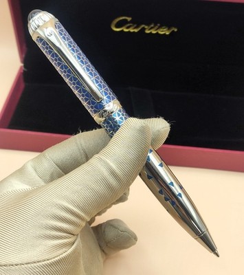 Rare Cartier Santos De Cartier Special Limited Edition Collectable Ballpoint Pen