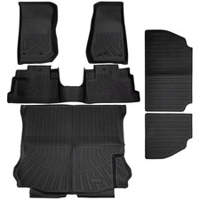 Jeep Wrangler Jk 4-door 2007-2018 All Weather Floor Mats Heavy Duty Cargo Liner
