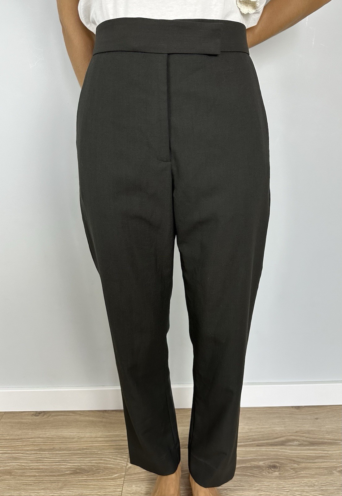 Studio Nicholson Decrease Pants Wool Olive Green … - image 1