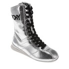 PONY Womens KO-80 High Vintage Metallic Genuine Leather Premium Lace Up