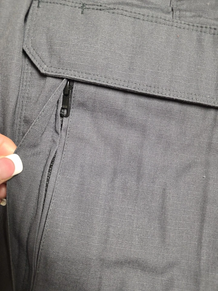 Pantalones Uniforme Cruz Voladora Supercrease Para Hombres Gris 36 Reg Sin Dobladillo Nuevos Foto 3 de 4