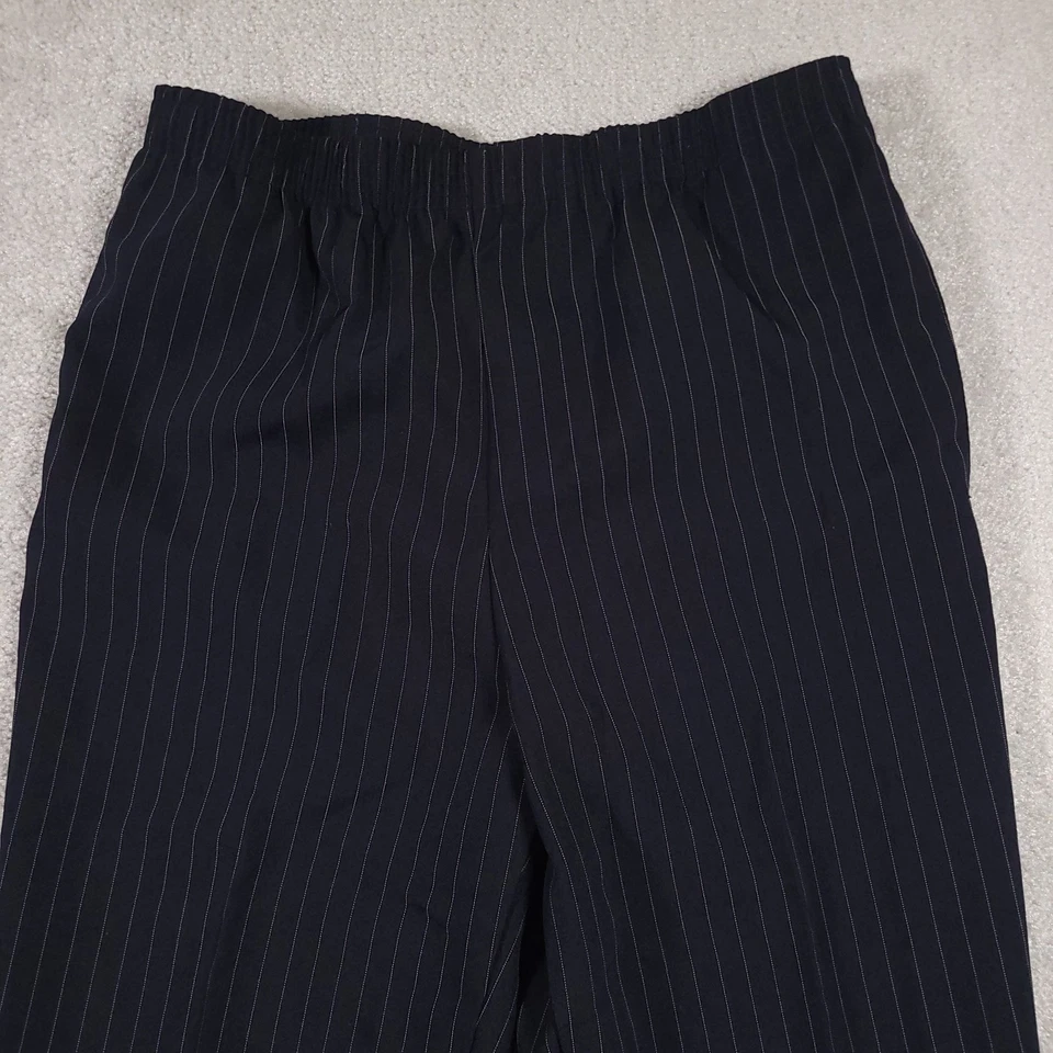 Pantalones De Colección Levi Strauss & Co Curvos Para Mujer Talla 8P Azul Rayas EE. UU. Foto 3 de 4