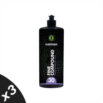 CAIMAN Autowachs Politur Feinschnitt Compound P4000 Körnung Lackkorrektor 3x1Kg