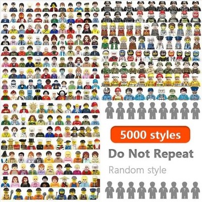 40x Minifiguren Konvolut Restposten zufällig gemischte Figuren