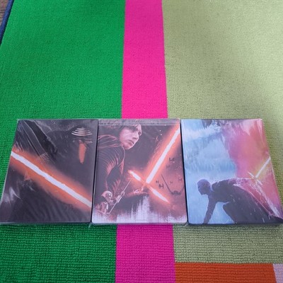 Star Wars 7-9 Steelbook Blu Ray Limited Edition Steelbook