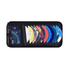 Car CD Case Holder, Wisdompro Vehicle Sun Visor Organizer for Cars with 12 DV...
