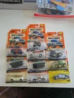 VINTAGE LOT Of 10 MATCHBOX CARS TRUCKS  NEW IN PACKAGE. A7 11