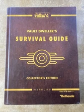 Fallout 4 Vault Dweller's Survival Guide Collector's Edition Hardcover Book