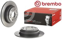 2X Bremsscheibe Brembo 08.B653.11 2 Bremsscheiben Hinterachse Hinten FüR Honda