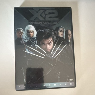 Marvel X2: X-Men United DVD PG-13 Hugh Jackman Halle Berry Full Screen