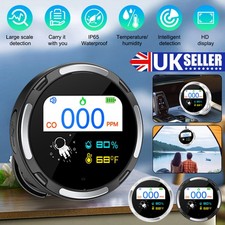 Portable Carbon Monoxide Tester CO Detector Temp Humid Indoor Air Quality Meter