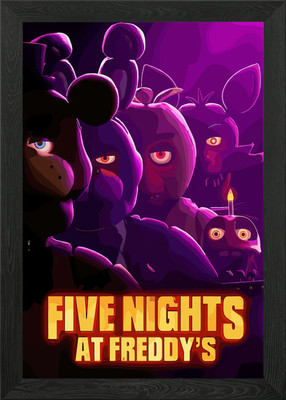 Five Nights at Freddy's Figuren Gerahmtes Wandbild Poster Leinwanddruck Bild