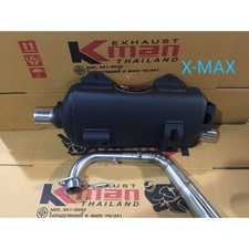 Juego completo de sistema de tubo de escape para scooter apto para Yamaha X-Max 300-2020-2024