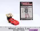 Powerdasher F1 Car Complete Vintage 1985 G1 Transformers Hasbro Action Figure