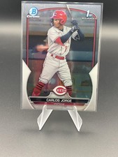 2023 Bowman #BCP-120 Carlos Jorge Chrome Prospects