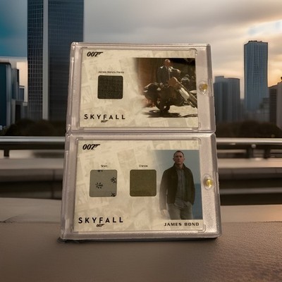 James Bond, Daniel Craig Skyfall Relic Cards