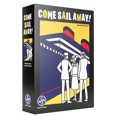 Saashi & Saashi | Come Sail Away | Brettspiel | Alter 10+ | 1-4 Spieler | 25