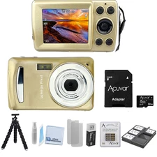 Digital Camera 2.4 Inch TFT LCD Screen 4X Zoom HD 16MP 1080P Anti-Shake Mic