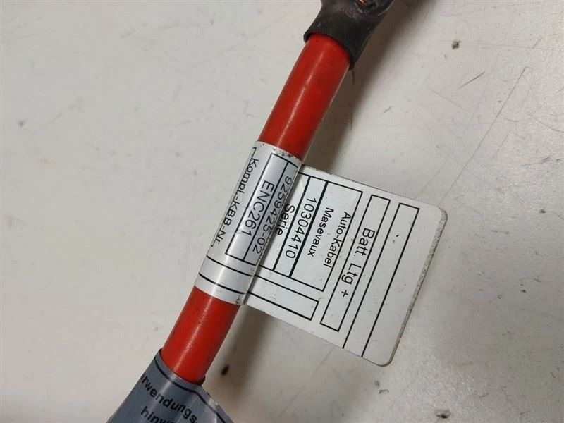 Cabo de bateria positivo 2012-2015 BMW 328i 335i F30 fabricante de equipamento original 9214506 - Imagem 3 de 4