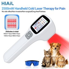 2.5W Cold Laser Therapy LLLT Device for Pets Soft Laser Wound Healing Arthritis