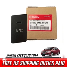 Switch Knob Assy A/C Air Conditioner Fit Honda City 2012-2014 Sedan