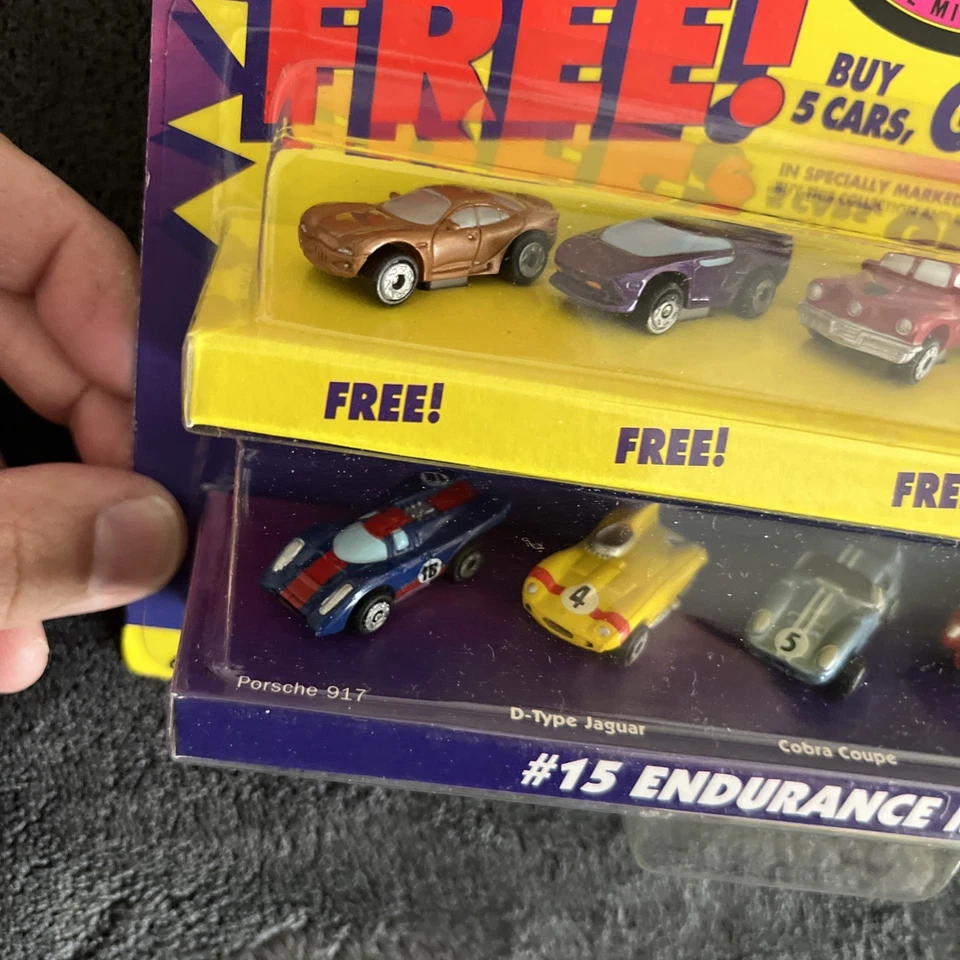 Vtg 1996 Micro Machines #15 Endurance Racers Cars NEW SEALED MOC FREE S&H - Image 3 of 4