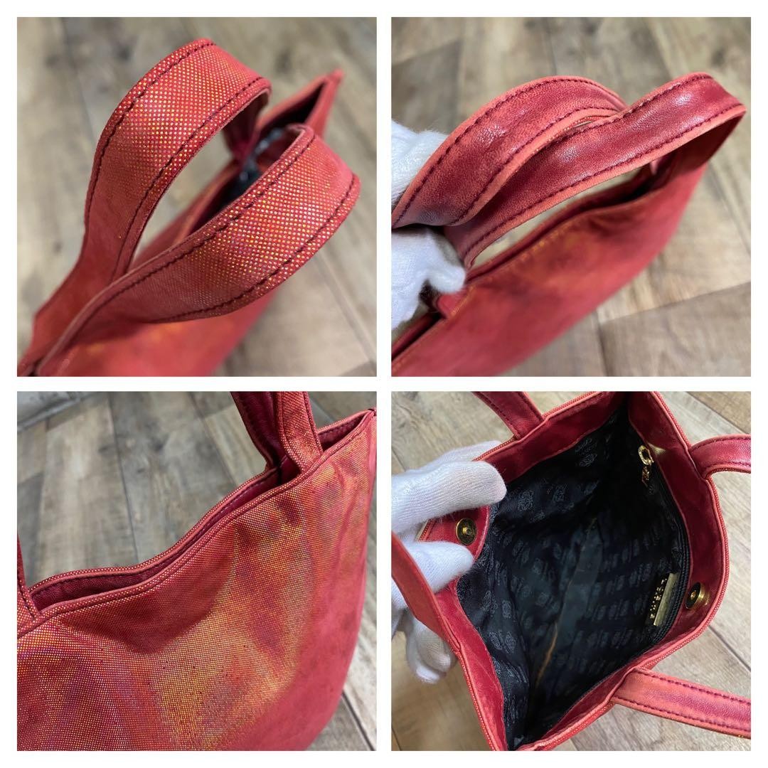 Authentic LOEWE Anagram Pattern Canvas Mini Tote … - image 9