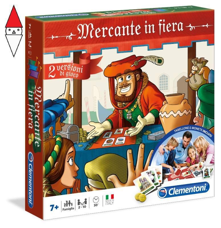 GIOCO DA TAVOLO CLEMENTONI MERCANTE IN FIERA