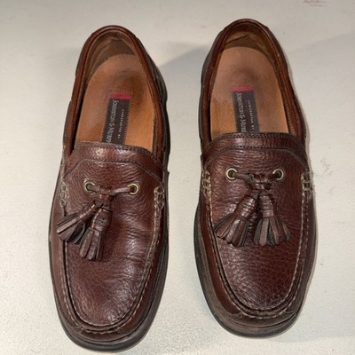 Johnston & Murphy Men's Kiltie Tassel Loafers, Brown size 9.5 M