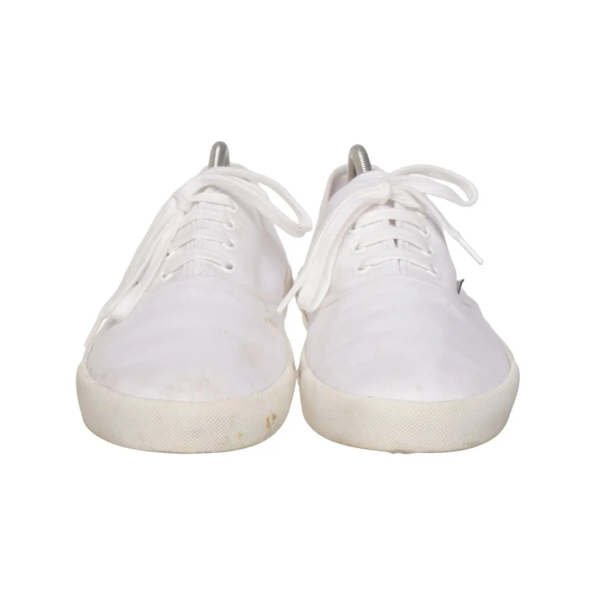Prada, Canvas Sneaker, Größe: 38 1/2, Weiß, Damen #b7X