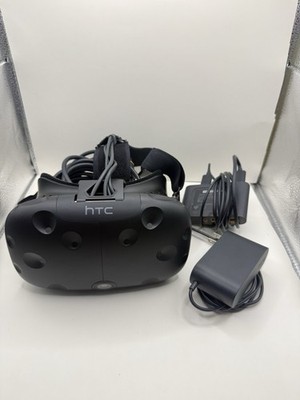 HTC Vive VR Headset w/ Link Box And Cables Tested & Working