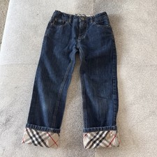 Burberry Boys Blue Jeans Pants Size 8