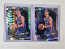 [2] NIKOLA TOPIC 2024-25 PANINI PRIZM BLACK ROOKIE PULSAR HYPER RC Q0223