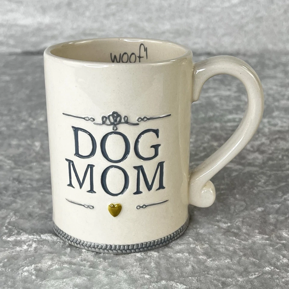 Taza de cerámica de café/té Grasslands Road 'Dog Mom' - 14 oz. - Nuevo Foto 2 de 4