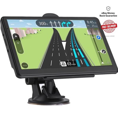 2025 Maps GPS Navigation: 7-Inch Touchscreen & Real-Time Alerts for Safe Driving