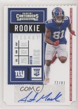 2020 Panini Contenders Rookie Ticket Stub 22/81 Austin Mack #244 Auto 1og