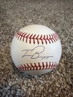 Travis Bazzana Autographed Baseball MLB Authentic Cleveland Guardians #1 Pick