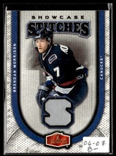 2006-07 Flair Showcase Stitches Brendan Morrison Vancouver Canucks #SS-MO