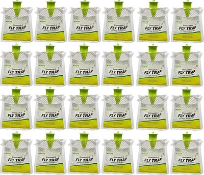 RESCUE! Outdoor Disposable Hanging Fly Trap - in Multipack