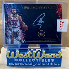 2025-26 Topps Inception Stephen Curry Silver Signings AUTO IS-SC